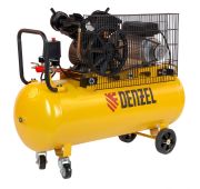 Компрессор воздушный рем. привод BCV2200/100, 2,2 кВт, 100 литров, 370 л/мин// Denzel