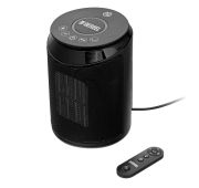 Тепловентилятор керамический DTFC-2000X, 2 кВт, wi-fi, пульт, динамик, вращение, 3 реж. // Denzel