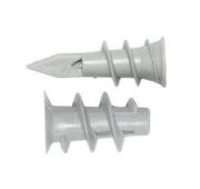 Дюбель «DRIVA», нейлон, сверло, для гипсокартона 14х32