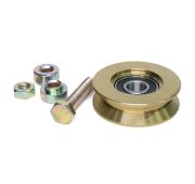 Ролик д. 90 с подшипником, болт 12 мм