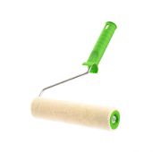 Валик «Велюр» с ручкой, 200 мм, ворс 5 мм, D 36 мм, D ручки 6 мм Россия Сибртех