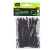 Хомуты пластиковые 100х2,5мм, черные, 100 шт.// Сибртех