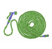 Набор поливочный, усиленый растягивающийся шланг 15 м, 7 режимов пистолет, соединитель, адаптер Pali