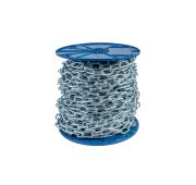 Цепь оцинкованная с коротким звеном D1 2,0 мм.