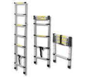 Лестница телескопическая стальная Raybe RS270 2700 мм, 7 ступ.