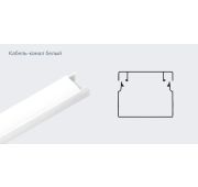 Кабель-канал ПВХ (белый)15х10 (200 M)