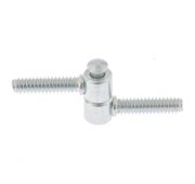 Петля ввертная ПВВ-2, цинк, 4 шт, (Металлист) Россия