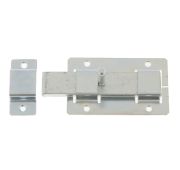 Задвижка дверная ЗД-02, цинк, (Металлист)// Россия