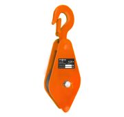 Блок однорольный (для каната и верёвки) с крюком 1В-63Н г/п 0,25 т