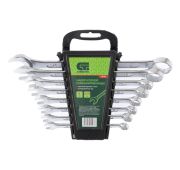 Набор ключей комбинированных, 8-19 мм, CrV, 8 шт Сибртех