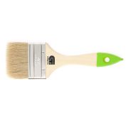 Плоская кисть Сибртех 82264, 63 мм, с натуральной щетиной и деревянной ручкой, понадобится при окраш