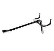 Крючок для стеллажей D=5мм Длина: 100мм ЦИНК (Шаг: 25мм)