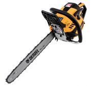 Пила цепная бензиновая DS-5218, шина 45 см, 52см3, 3 л.с., шаг 0,325, паз 1,5 мм, 72 зв// Denzel