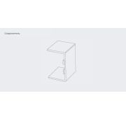 Кабель-канал акс. Соединитель (белый) 25x16 4шт