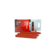 Красные разметочные восковые мелки Matrix 84818 длиной 120 мм, 6 шт. в коробке, пригодятся для нанес