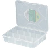 Органайзер универсальный малый, прозрачный матовый 19 х 16 х 4.5 см Сибртех