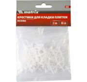 Крестики, 1.0 мм, для кладки плитки, 100 шт Matrix
