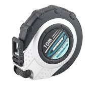 Рулетка геодезическая 10 м х 13 мм, закрытый корпус, металлическая лента, нейлон Gross