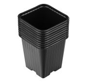 Горшочек для рассады, 90 х 90 х 95 мм, полистирол, 10 шт, Россия