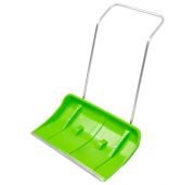 Движок для уборки снега пластиковый, 815 х 440 х 1150 мм, алюминиевая рукоятка, Россия, Сибртех