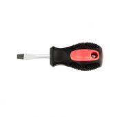 Отвертка Anti-Slip, SL5,0 х 38 мм, CrV, двухкомп. рукоятка// MATRIX