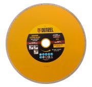 Диск алмазный, отрезной сплошной, 230 х 22.2 мм, мокрая резка Denzel