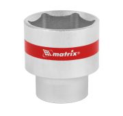 Головка торцевая, 32 мм, шестигранная, CrV, под квадрат 1/2