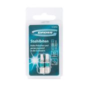 Набор бит SL5,0х25, сталь S2, 2шт //GROSS