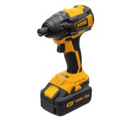 Винтоверт ударный аккумуляторный бесщет CID-IB-200 18В Li-Ion Denzel