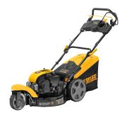 Бензиновая газонокосилка GLT-460SP-T, Trike 150 см3, 46 см, привод, панель, 60л// Denzel