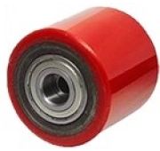 Ролик полиуретан 70*60 с подшипниками для гидравлических тележек