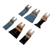 Набор насадок для МФИ по дереву и металлу, 6 шт Denzel