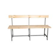 Скамья  со спинкой СТ-6