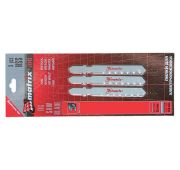 Полотна для электролобзика Matrix 78143, 3 шт., 50 х 0,8 мм, из стали HSS, с EU-хвостовиком, предназ