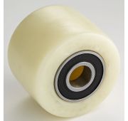 Ролик нейлон 80*70 с подшипниками для гидравлических тележек