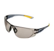 Очки защитные открытые, поликарбонатные, дымчатая линза// Denzel