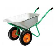 Тачка строительная TOR 422ZP двухколесная 
с пневмоколесом