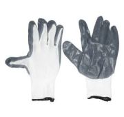 Перчатки серые прорезиненные PU502 (10953)