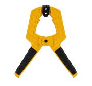 Струбцина клещеобразная, усиленная 80 х 60 мм, двухкомпонентные рукоятки// Denzel