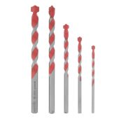 Набор сверл универсальных, 4-10мм, 5 шт // Matrix