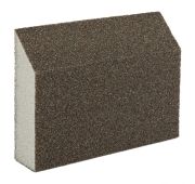 Губка для шлифования Matrix 75729 P 80, 120 x 90 x 25 мм, трапеция, используется для ручной обработк