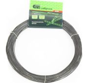 Проволока стальная 50 м, вязальная, термообработанная 0,9 мм // Сибртех