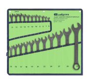 Набор ключей комбинированных, 6 - 32 мм, 22 шт., CrV, фосфатированные, ГОСТ 16983 Сибртех