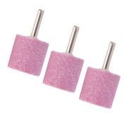 Шарошка абразивная, цилиндр, 32 x 32 x 6 мм, F46, 3 шт Matrix