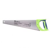 Ножовка по дереву «Зубец», 400 мм, 7-8 TPI, каленый зуб 2D, двухкомпонентная рукоятка Сибртех