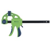 Струбцина F-образная, быстрозажимная, 900 х 70 х 1130 мм, пластиковый корпус, фиксатор, двухкомпонен