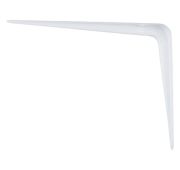 Кронштейн угловой с ребром, 250 x 300 мм, белый// Сибртех