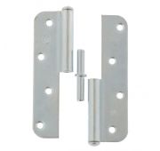 Петля накладная ПН1-130 левая, цинк (Металлист) Россия