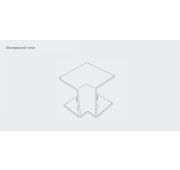 Кабель-канал акс. внут.угол (белый) 100*60 2шт