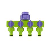 Разветвитель четырехканальный 1/2-3/4, регулируемый Palisad